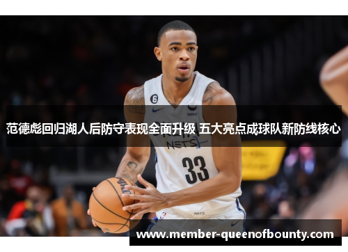 范德彪回归湖人后防守表现全面升级 五大亮点成球队新防线核心